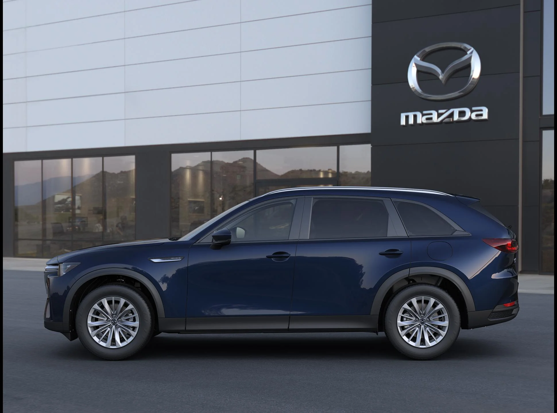 New 2026 Deep Crystal Blue Mica Mazda 3.3 Turbo Select AWD image 3