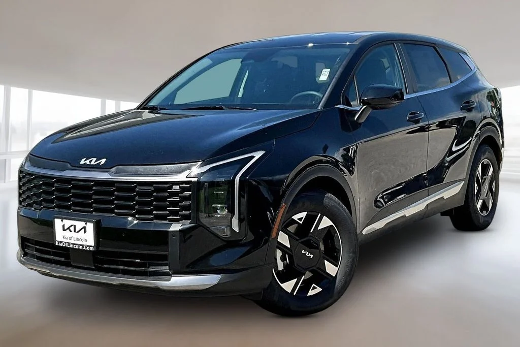 New 2026 Ebony Black Kia LX image 1