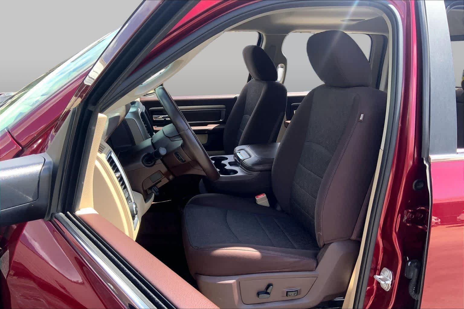 Used 2017 Delmonico Red Pearlcoat Ram Lone Star Silver image 8