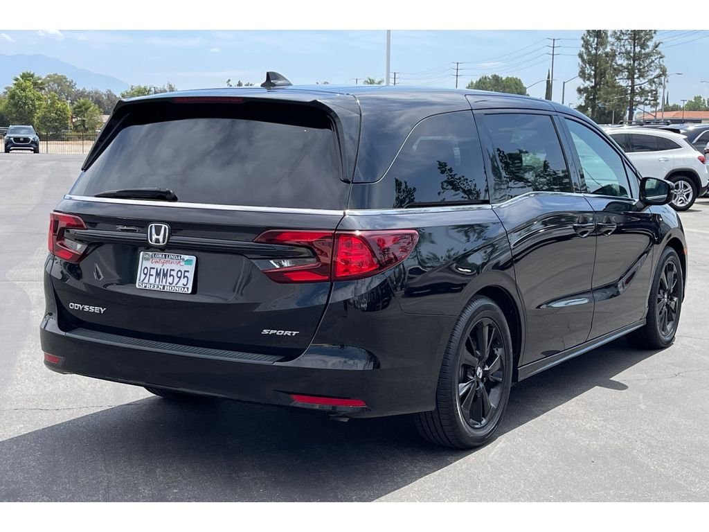 Used 2023 Crystal Black Pearl Honda Sport image 6