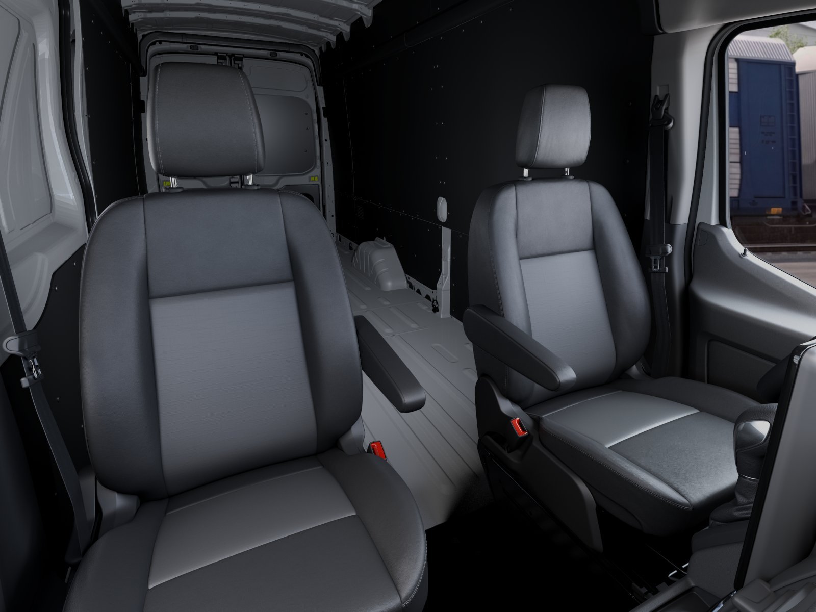 New 2027 Oxford White Ford Cargo Van image 10