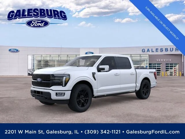New 2026 Star White Metallic Tri-Coat Ford Platinum® image 1