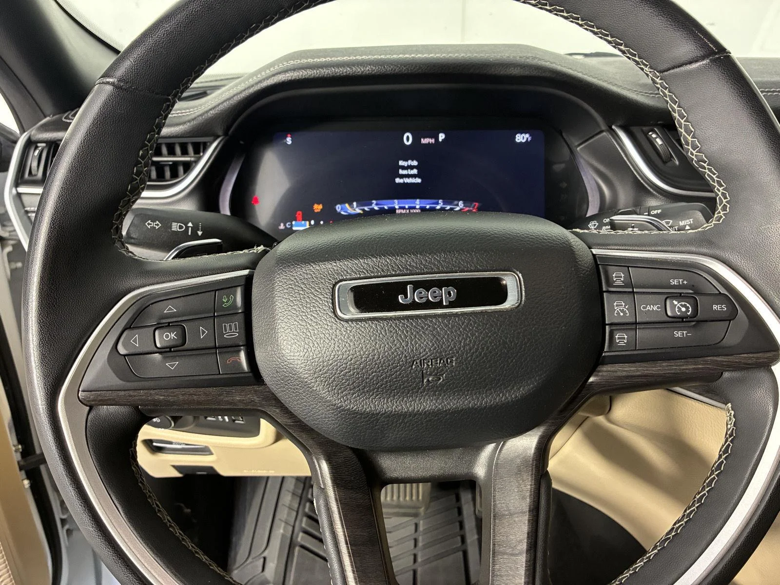 Used 2023 Bright White Clearcoat Jeep Limited image 43
