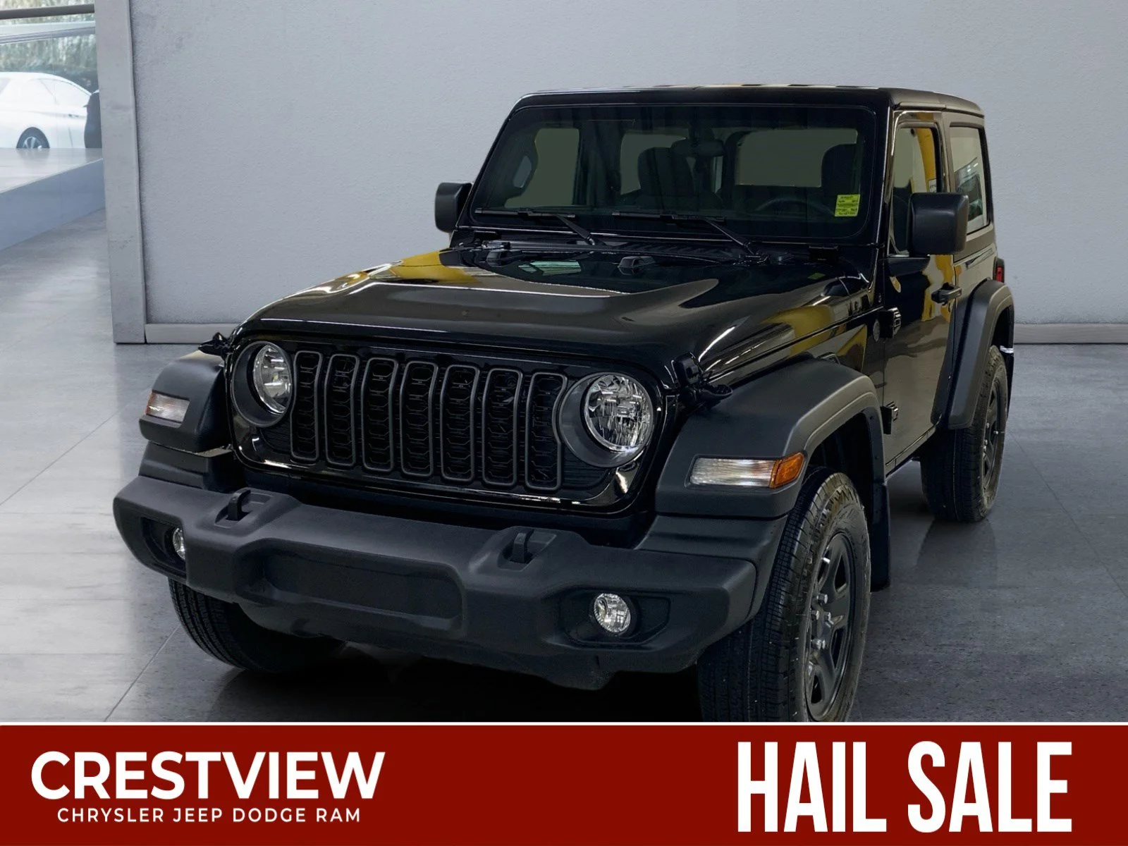 New 2026 Black Jeep Sport image 1