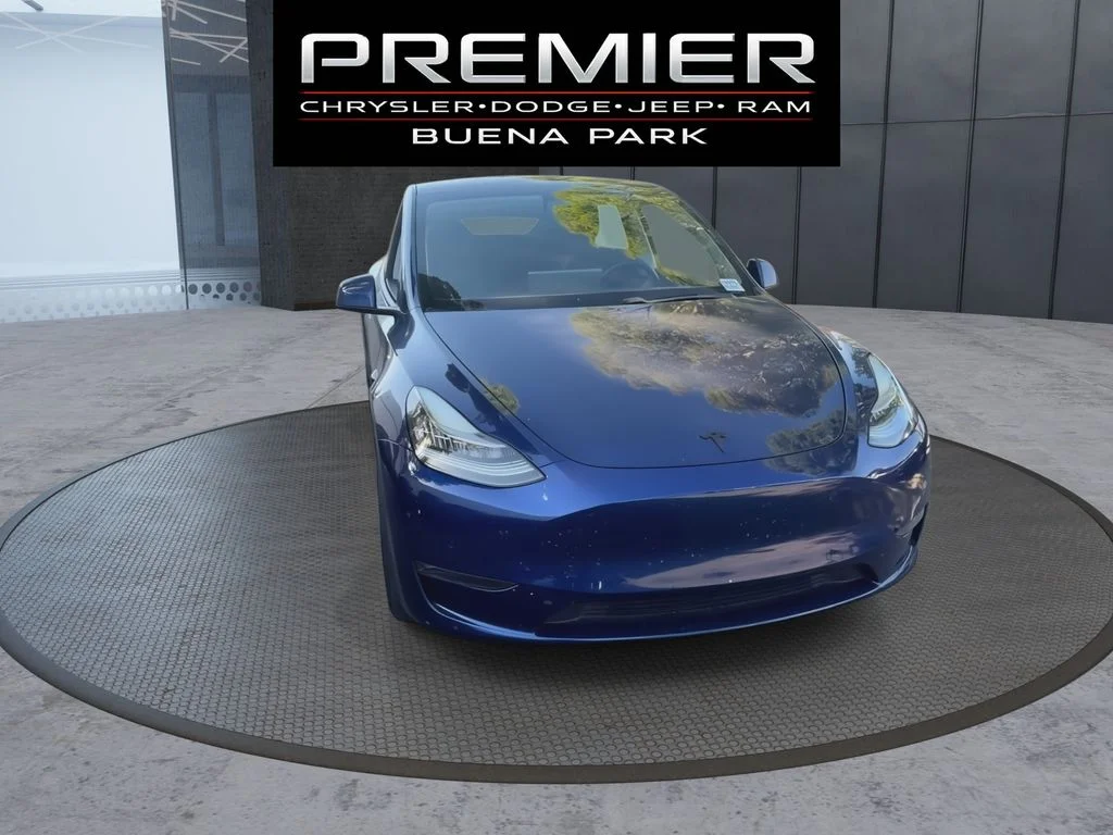 Used 2021 Tesla Model Y Long Range with VIN 5YJYGDEE0MF077419 for sale in Buena Park, CA