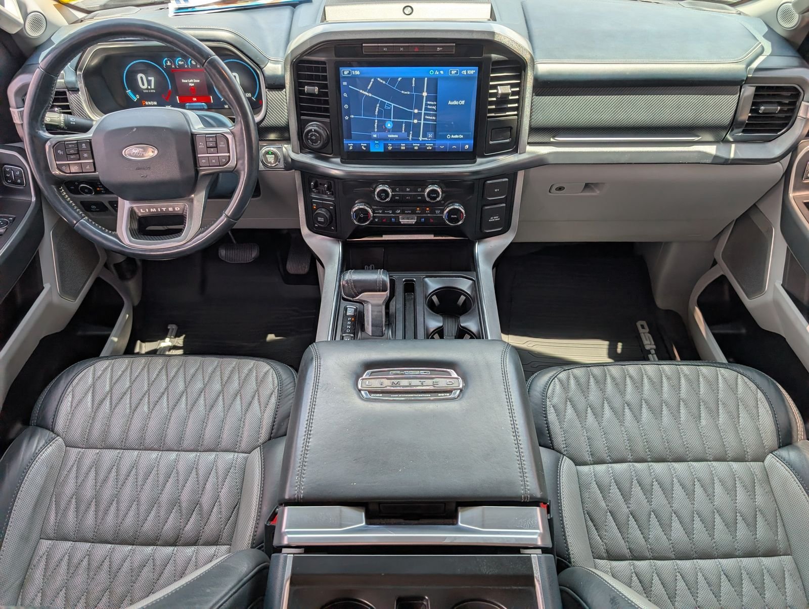 Used 2022 Black Metallic Ford Limited image 5