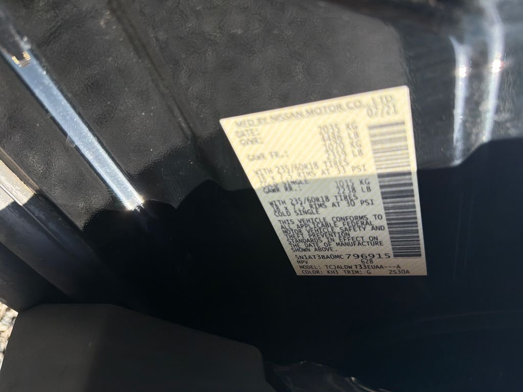 Used 2021 Black Nissan SV image 29