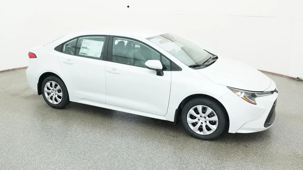 New 2026 Wind Chill Pearl Toyota LE image 12