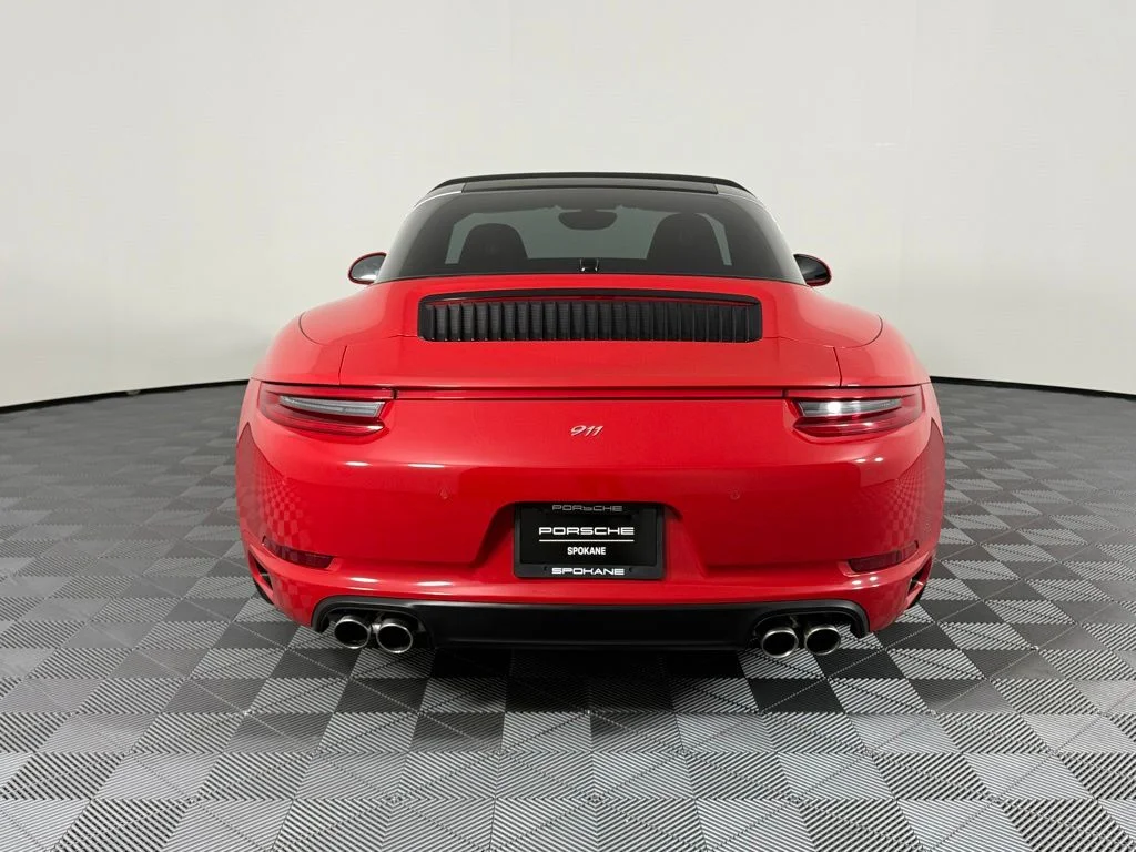Used 2017 Red Porsche Targa 4S image 8