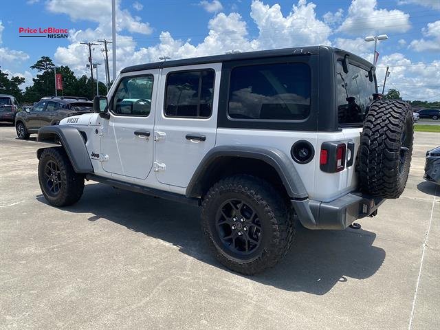 Used 2024 Bright White Clear Coat Jeep Willys image 5