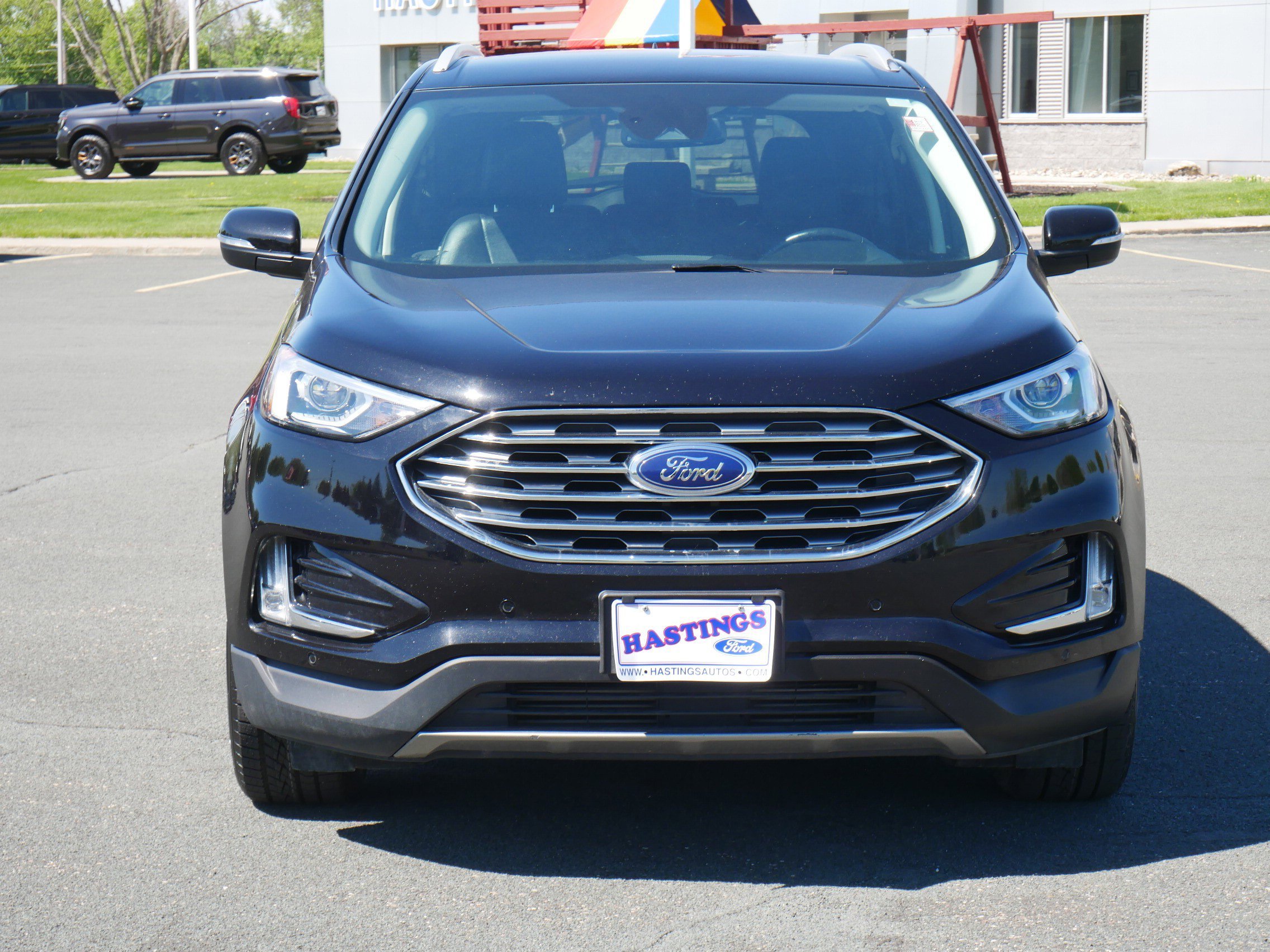 Used 2020 Black Ford Titanium image 8