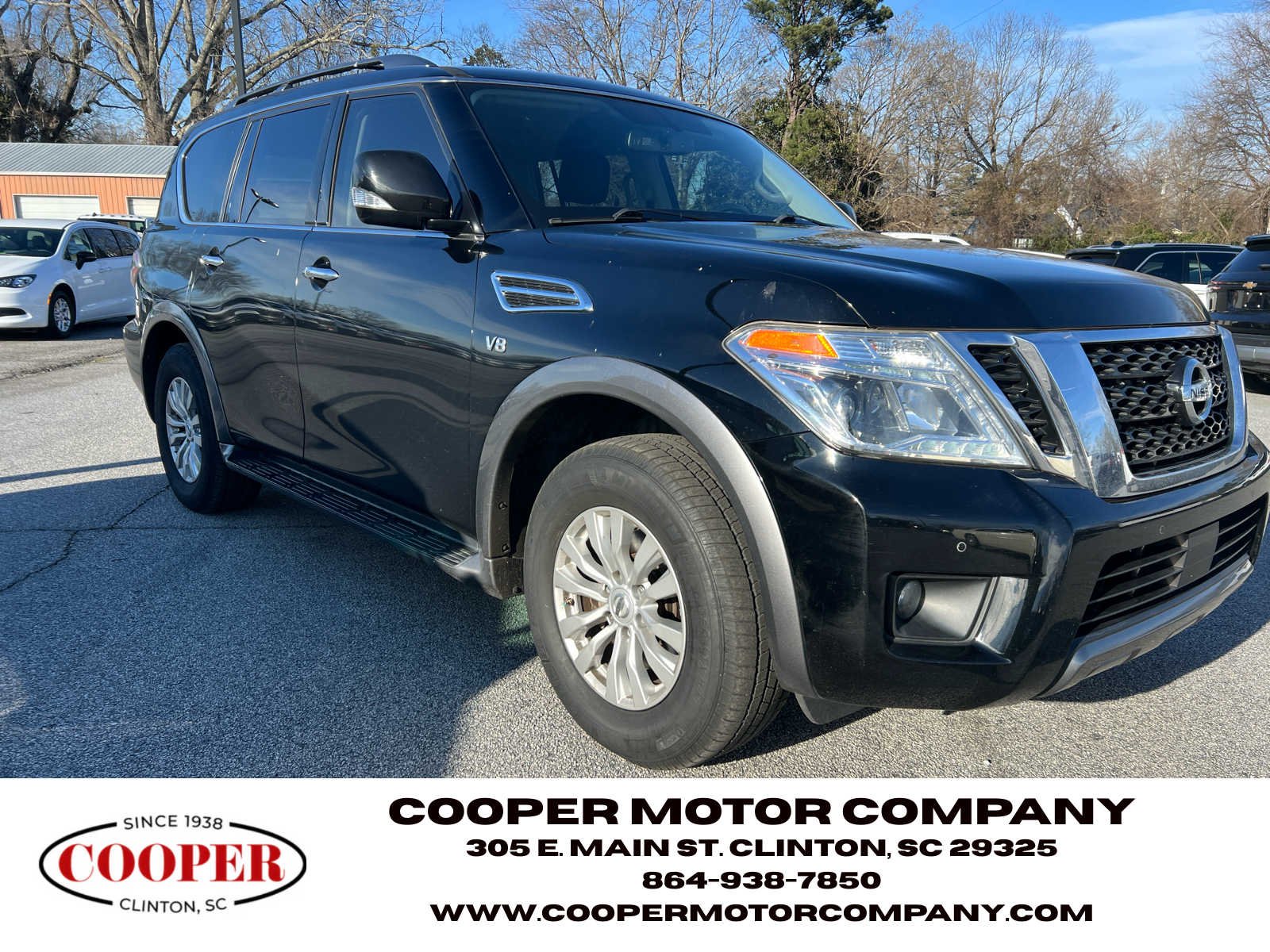 Used 2019 Nissan Armada SV with VIN JN8AY2ND9K9086948 for sale in Clinton, SC