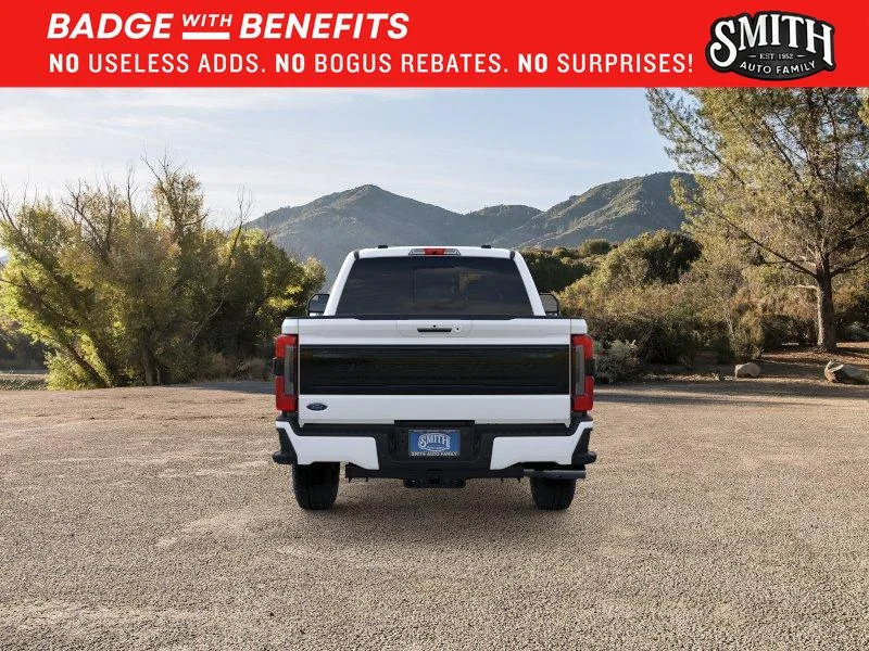 New 2026 Star White Metallic Tri-Coat Ford F-250® Platinum® image 6