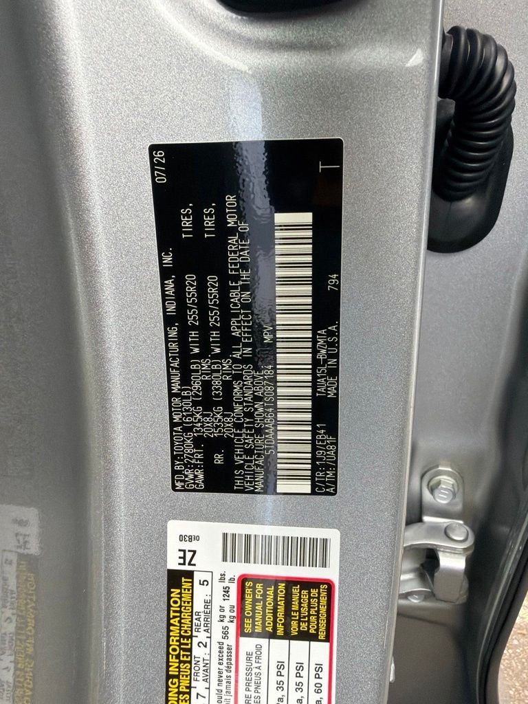 New 2026 Celestial Silver Metallic Lexus  350 PREMIUM AWD image 7