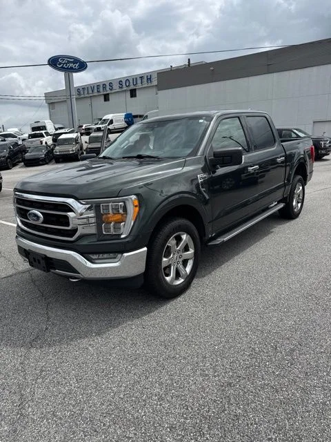 Used 2021 Gray Ford XLT image 1