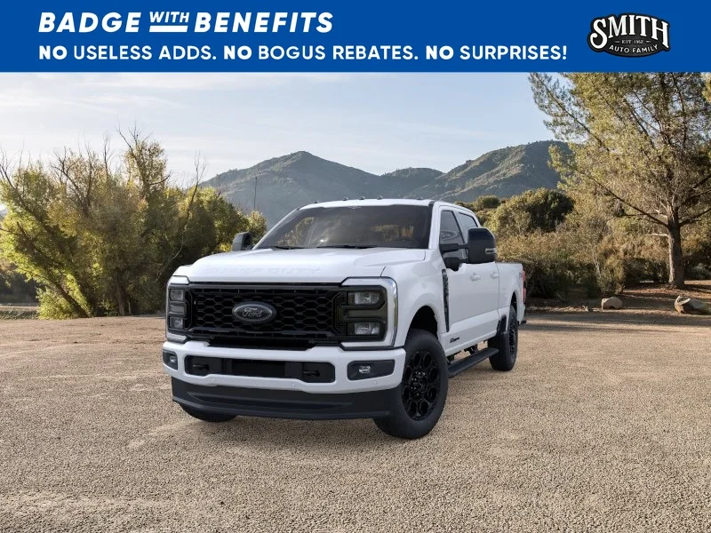 New 2026 Star White Metallic Tri-Coat Ford F-250® Lariat® image 3