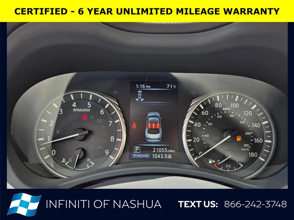 Certified Used 2023 Black INFINITI LUXE image 21
