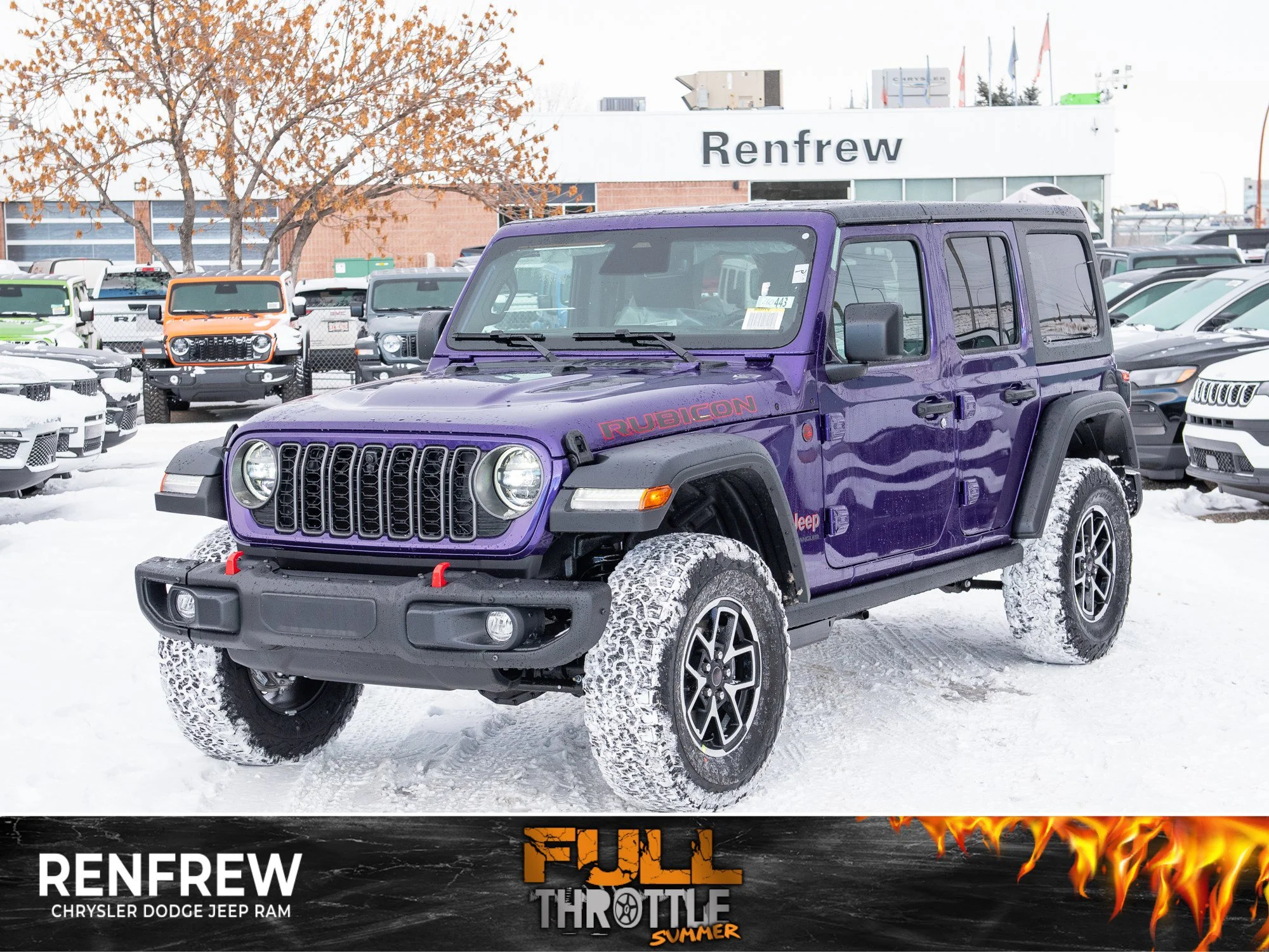 New 2026 reign Jeep Rubicon* 4 Door 4x4, Nappa Leather, Steel Bumpers, Safety Group image 1