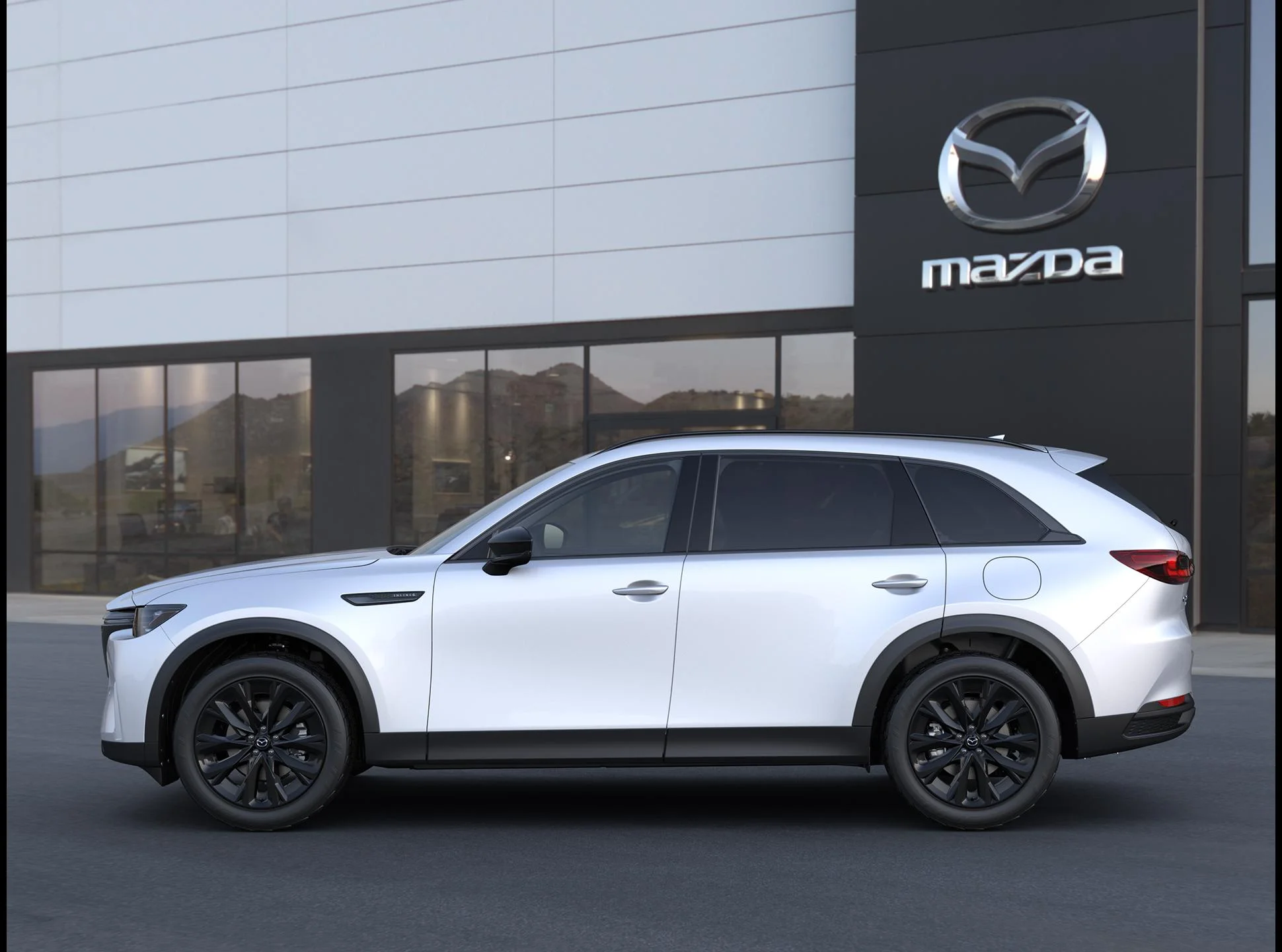 New 2026 Rhodium White Premium Mazda 3.3 Turbo Premium Sport AWD image 3