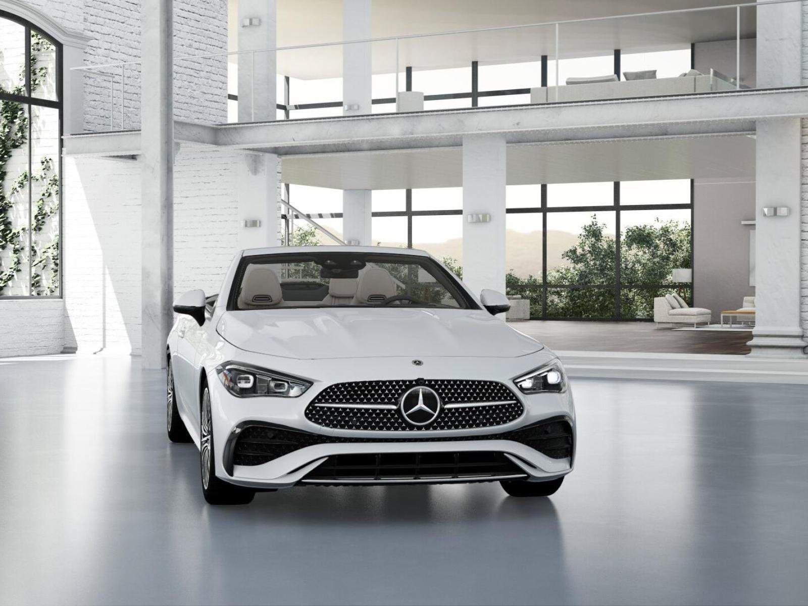 New 2026 MANUFAKTUR Moonlight White Metallic Mercedes-Benz CLE 450 image 9