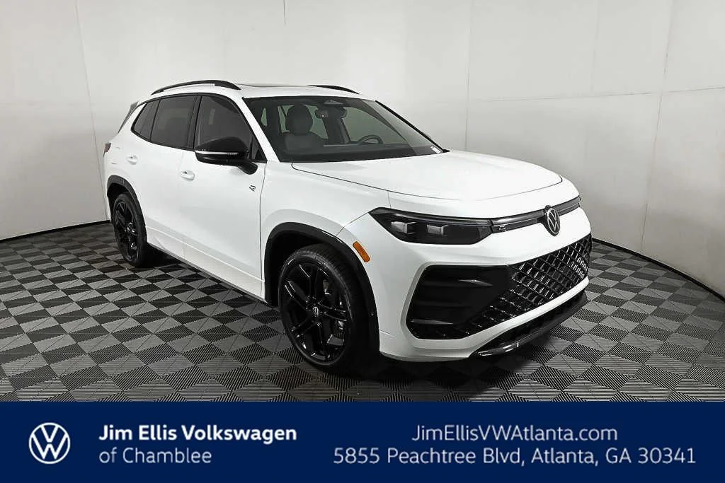 New 2026 Opal White w/Deep Black Roof Volkswagen SE R-Line Black image 1