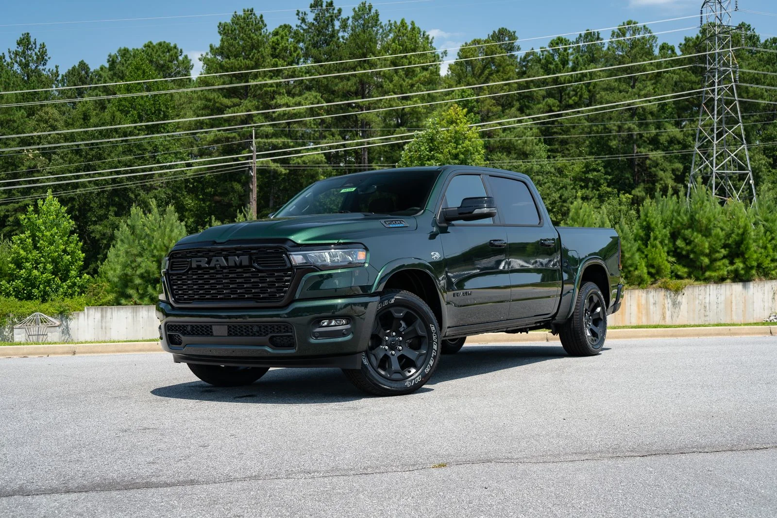 New 2026 Serrano-Green Metallic Exterior Paint RAM Big Horn/Lone Star image 1