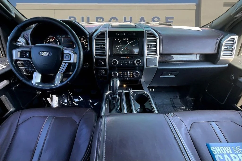 Used 2016 Shadow Black Ford Platinum image 9