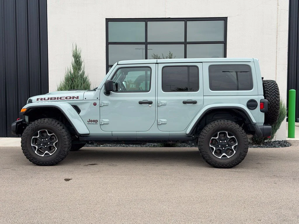 Used 2023 Gray Jeep Rubicon image 2