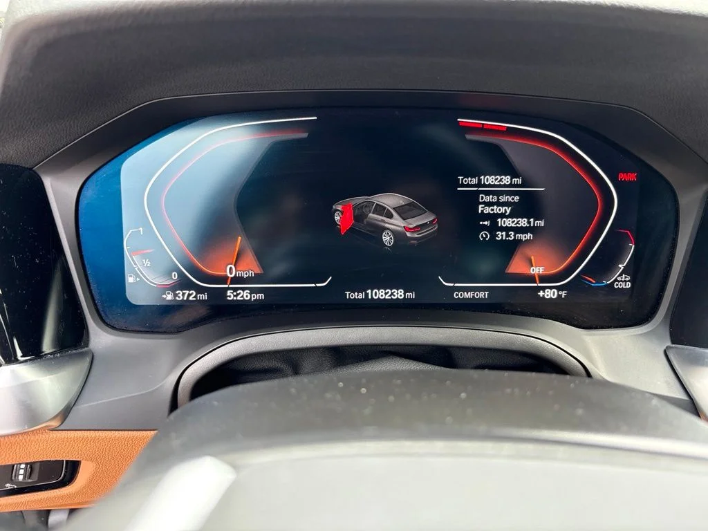 Used 2021 Melbourne Red Metallic BMW 330i image 9