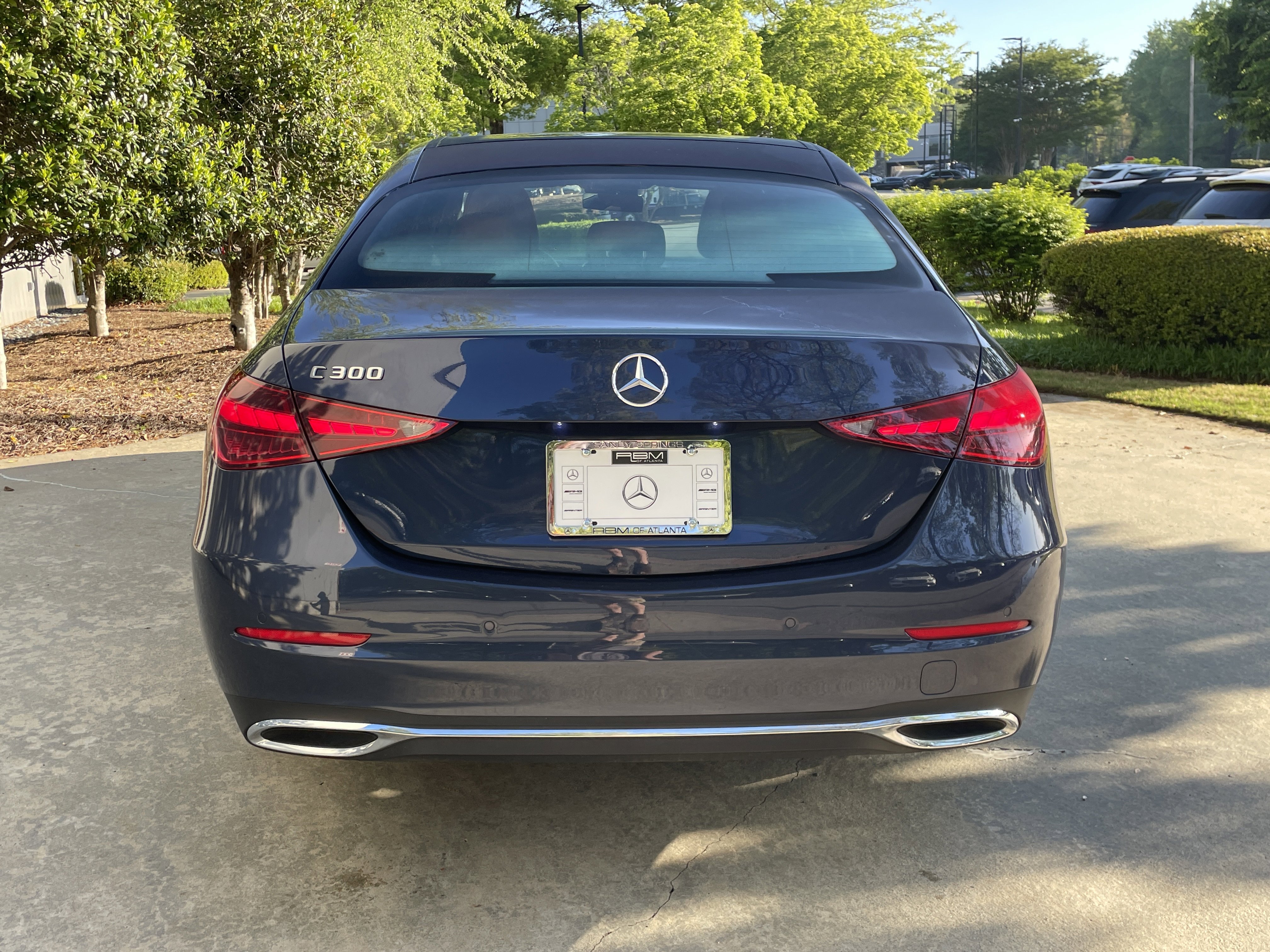 Certified Used 2025 Twilight Blue Metallic Mercedes-Benz C 300 Sedan image 8