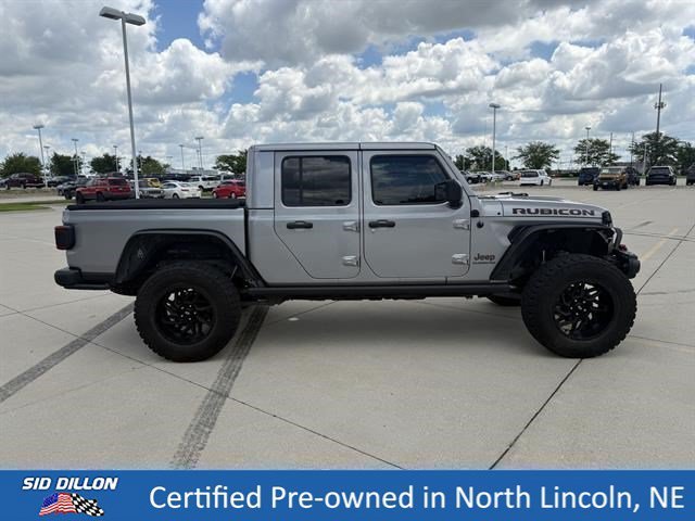 Used 2020 Billet Silver Metallic Clearcoat Jeep Rubicon image 3
