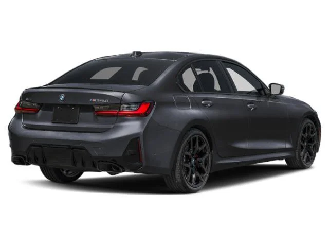 Used 2025 Black Sapphire Metallic BMW M340i xDrive image 2