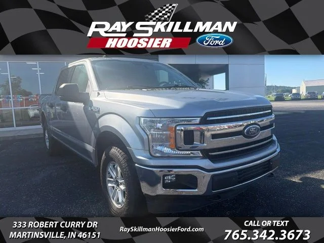 Certified Used 2020 Iconic Silver Metallic Ford XLT image 1