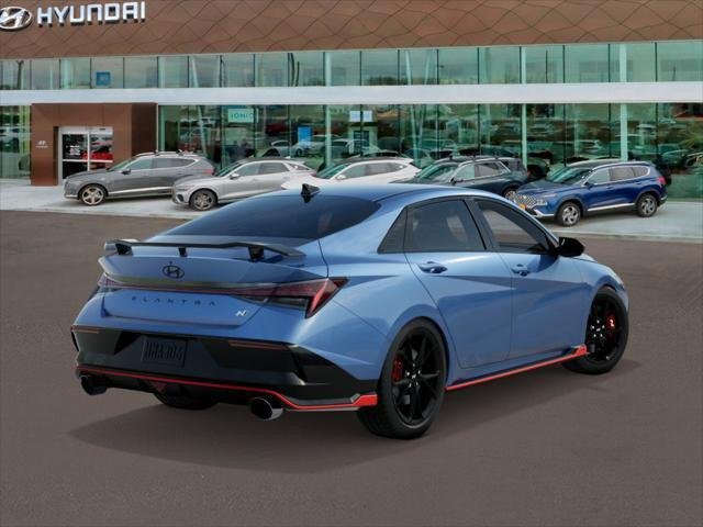 New 2026 Blue Hyundai Sedan image 4