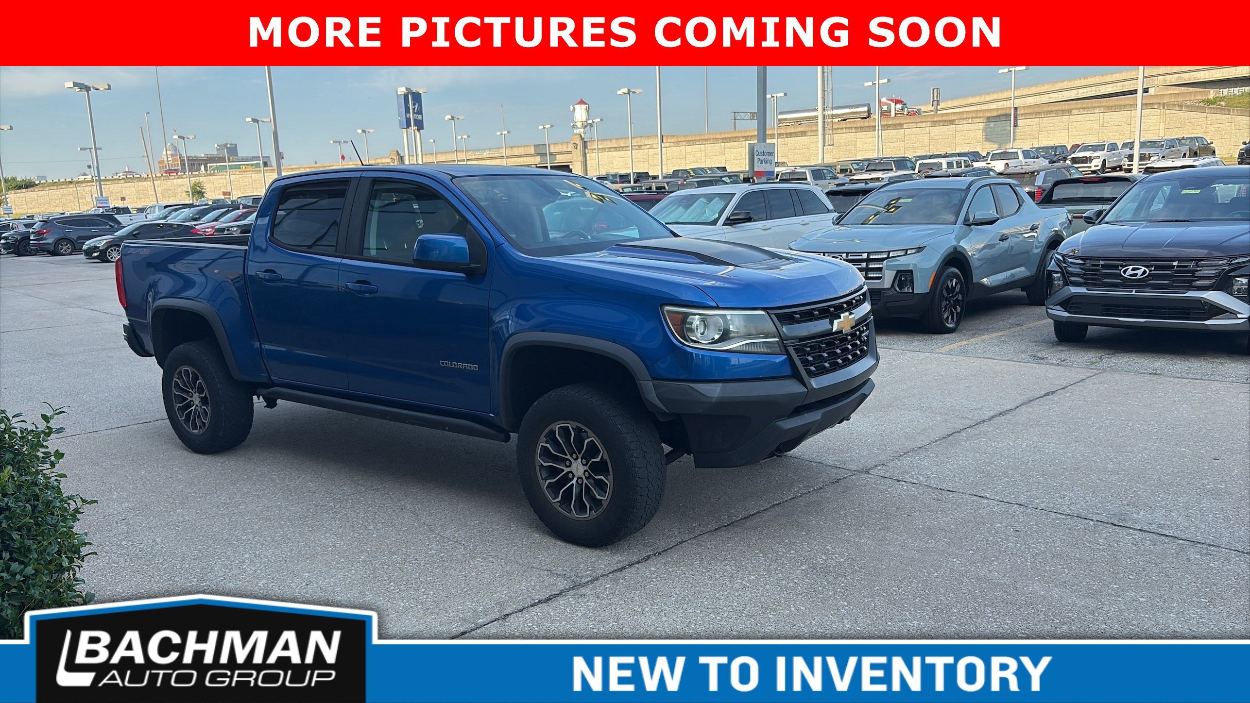 Used 2018 Kinetic Blue Metallic Chevrolet 4WD ZR2 image 2