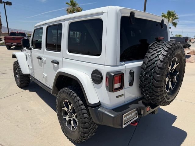 Used 2021 White Jeep Unlimited Rubicon image 4
