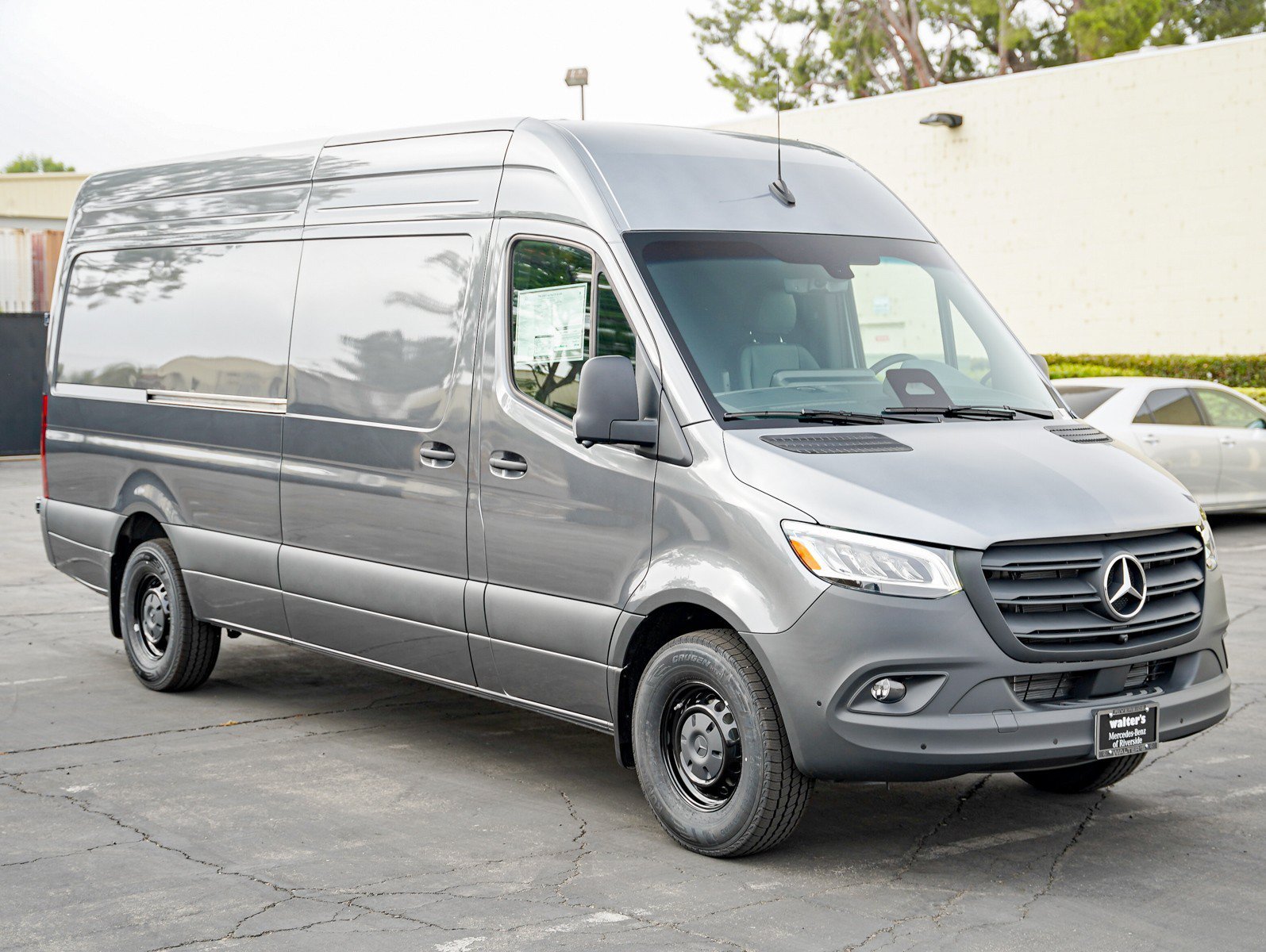 New 2026 Selenite gray metallic Mercedes-Benz 2500 High Roof I4 Diesel HO 170 RWD image 3