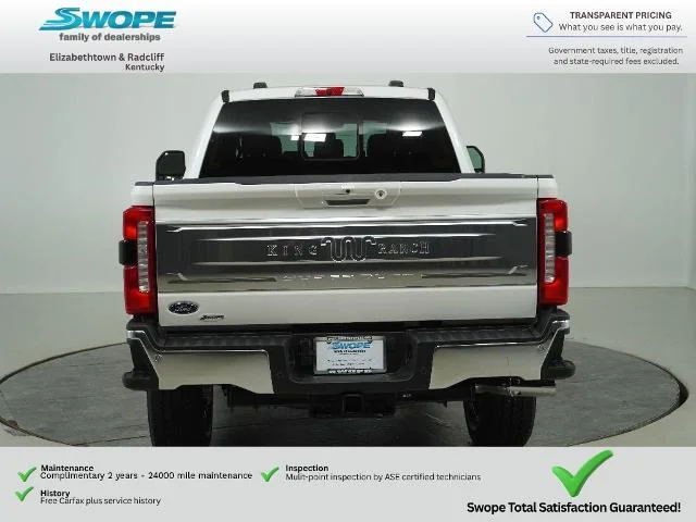 New 2026 Star White Metallic Tri-Coat Ford F-250® King Ranch® image 46