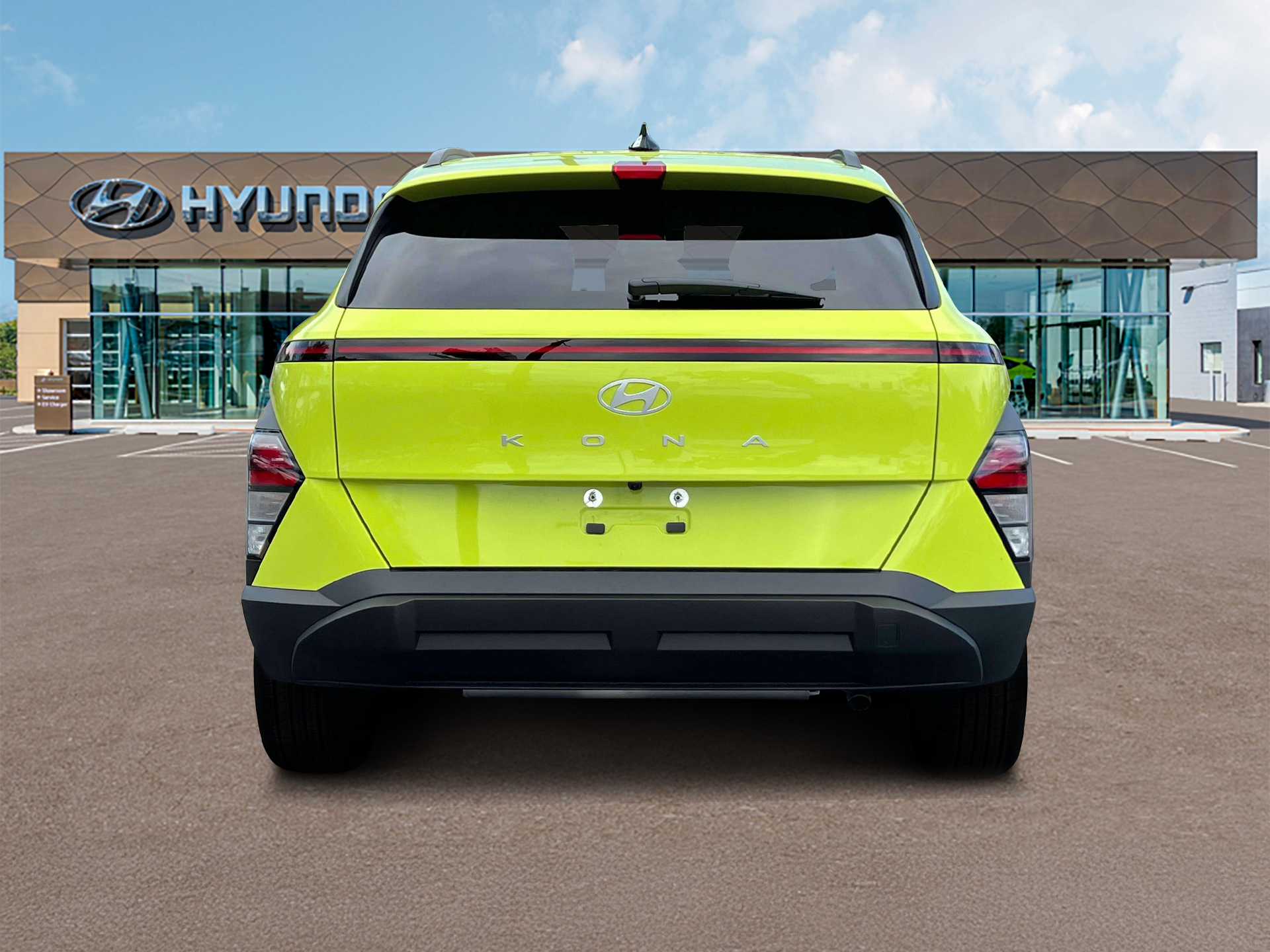 New 2024 Yellow Hyundai SEL FWD image 6
