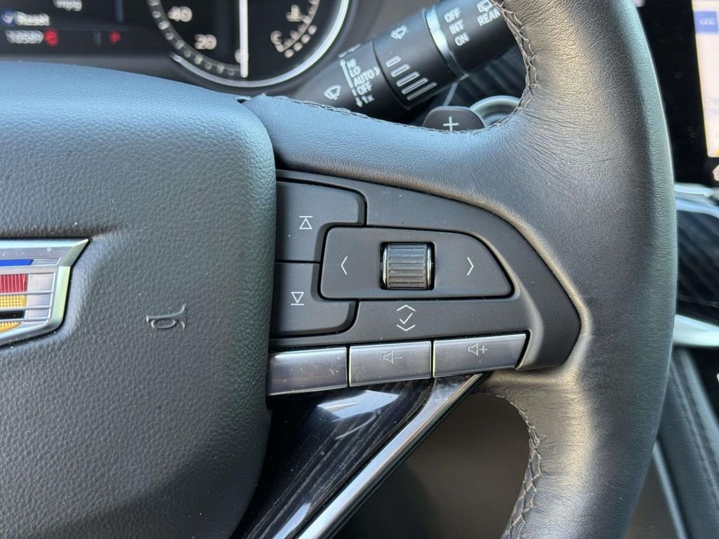 Used 2024 Black Cadillac Premium Luxury image 12
