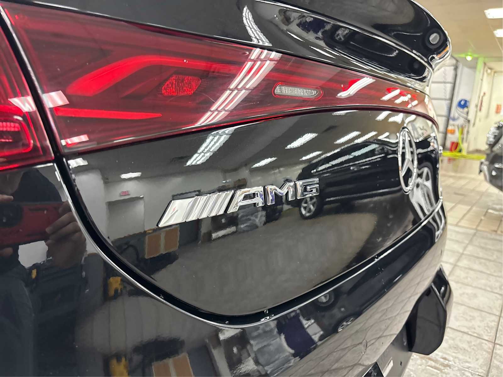 Used 2023 Obsidian Black Metallic Mercedes-Benz AMG® EQE image 15