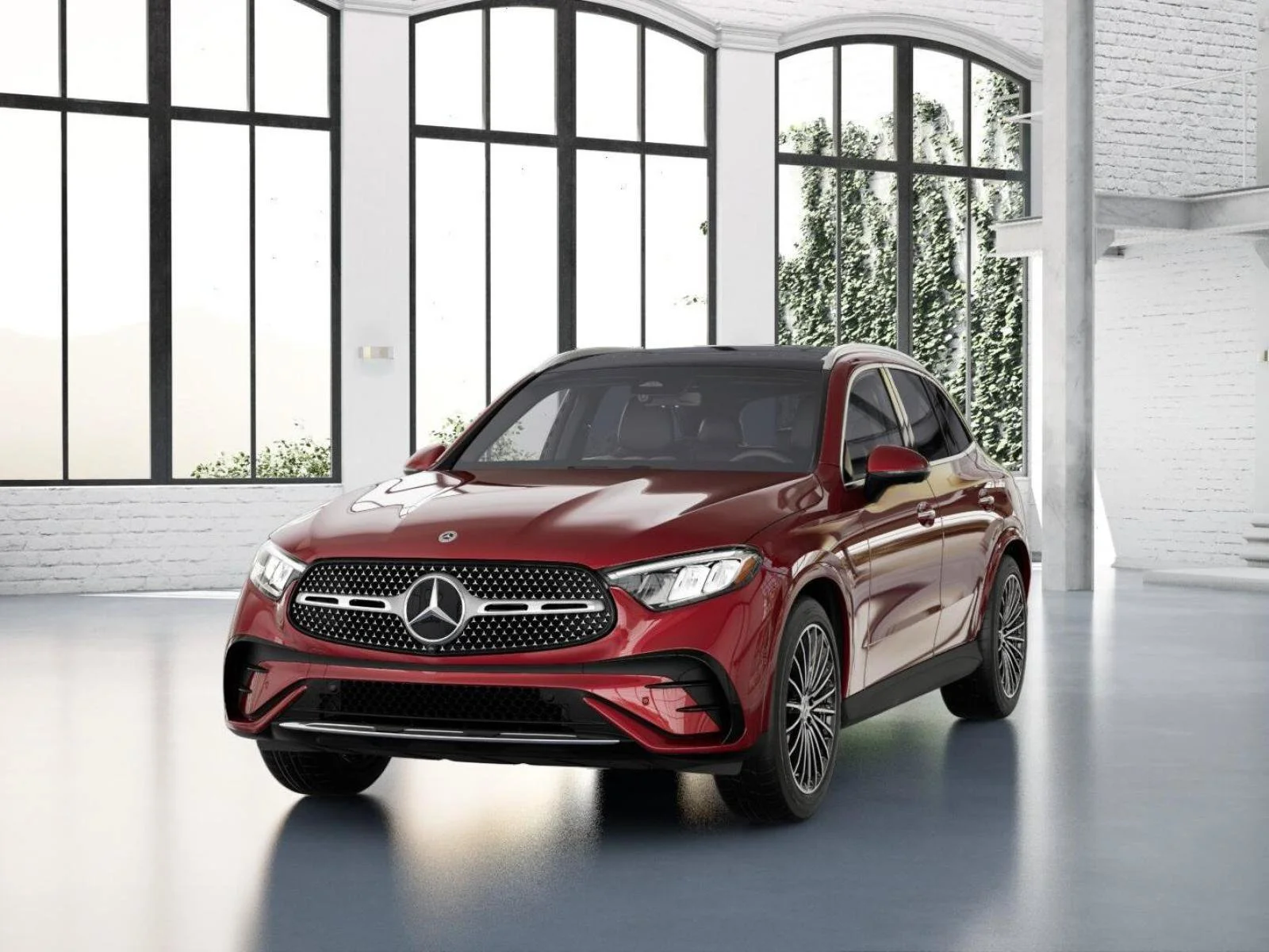 New 2026 MANUFAKTUR Patagonia Red Metallic Mercedes-Benz GLC 300 image 42