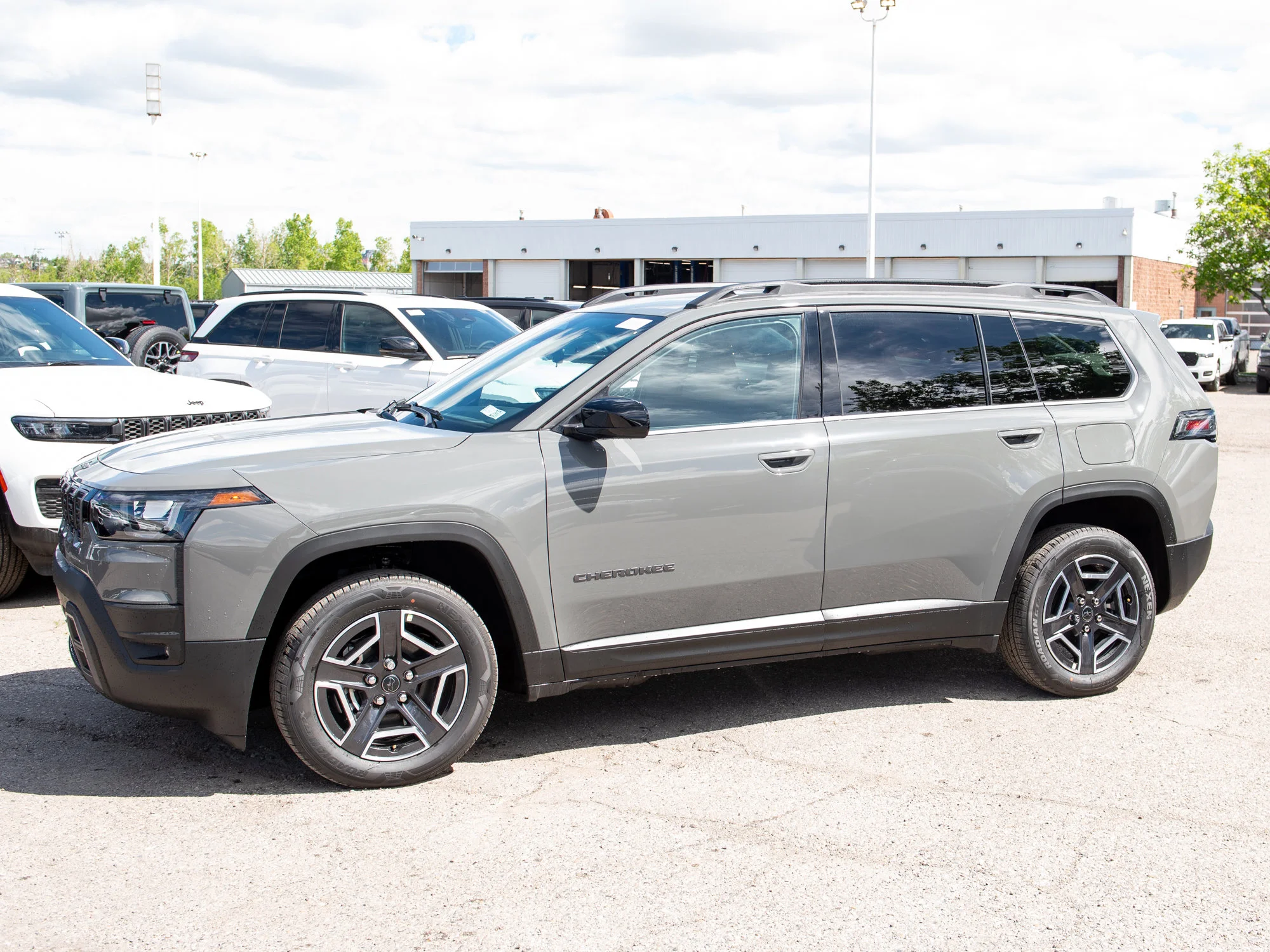 New 2026 Grey Jeep Laredo * Hybrid image 2