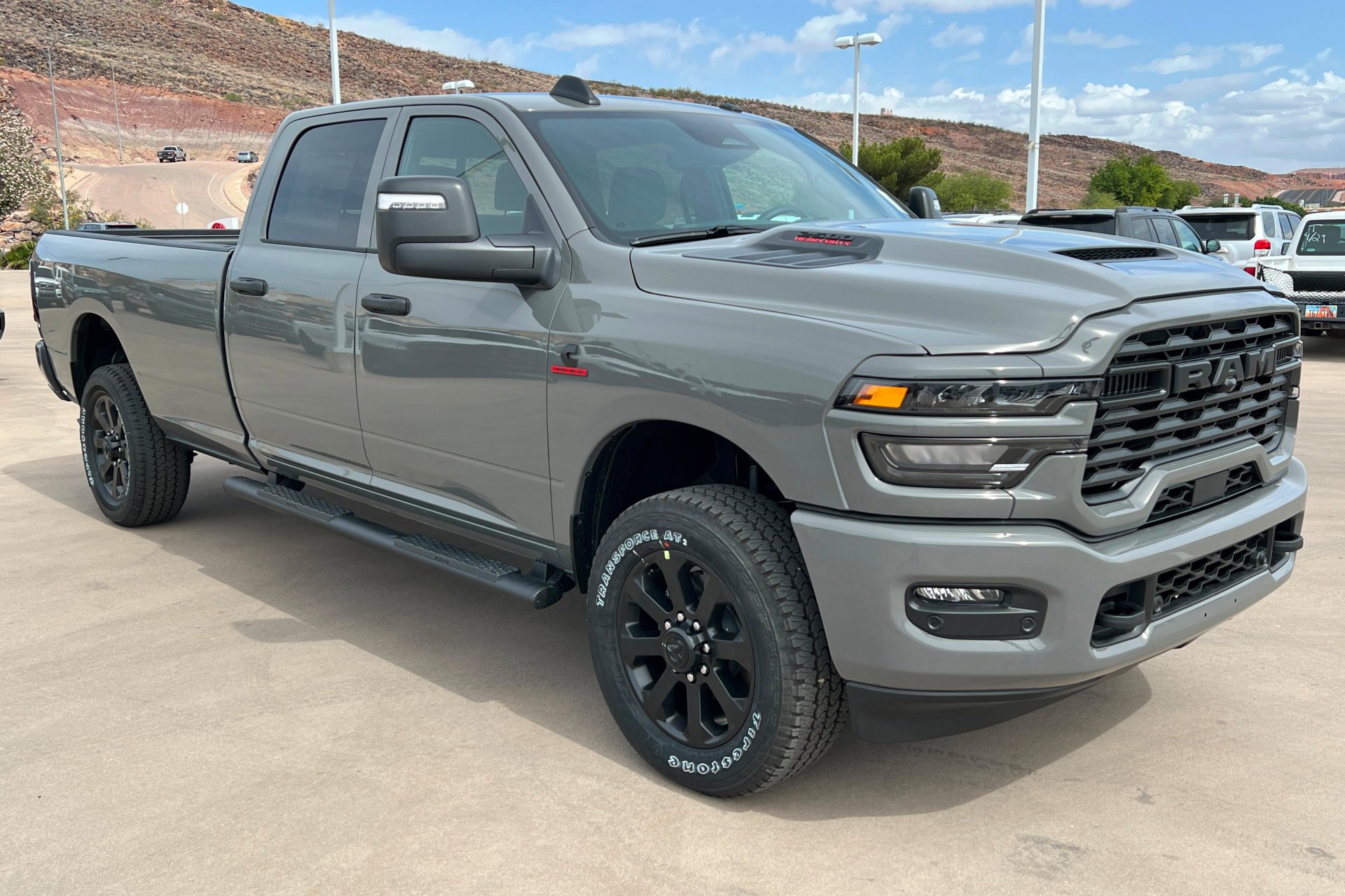 New 2026 Ceramic Gray Clear-Coat Exterior Paint RAM Black Express image 8