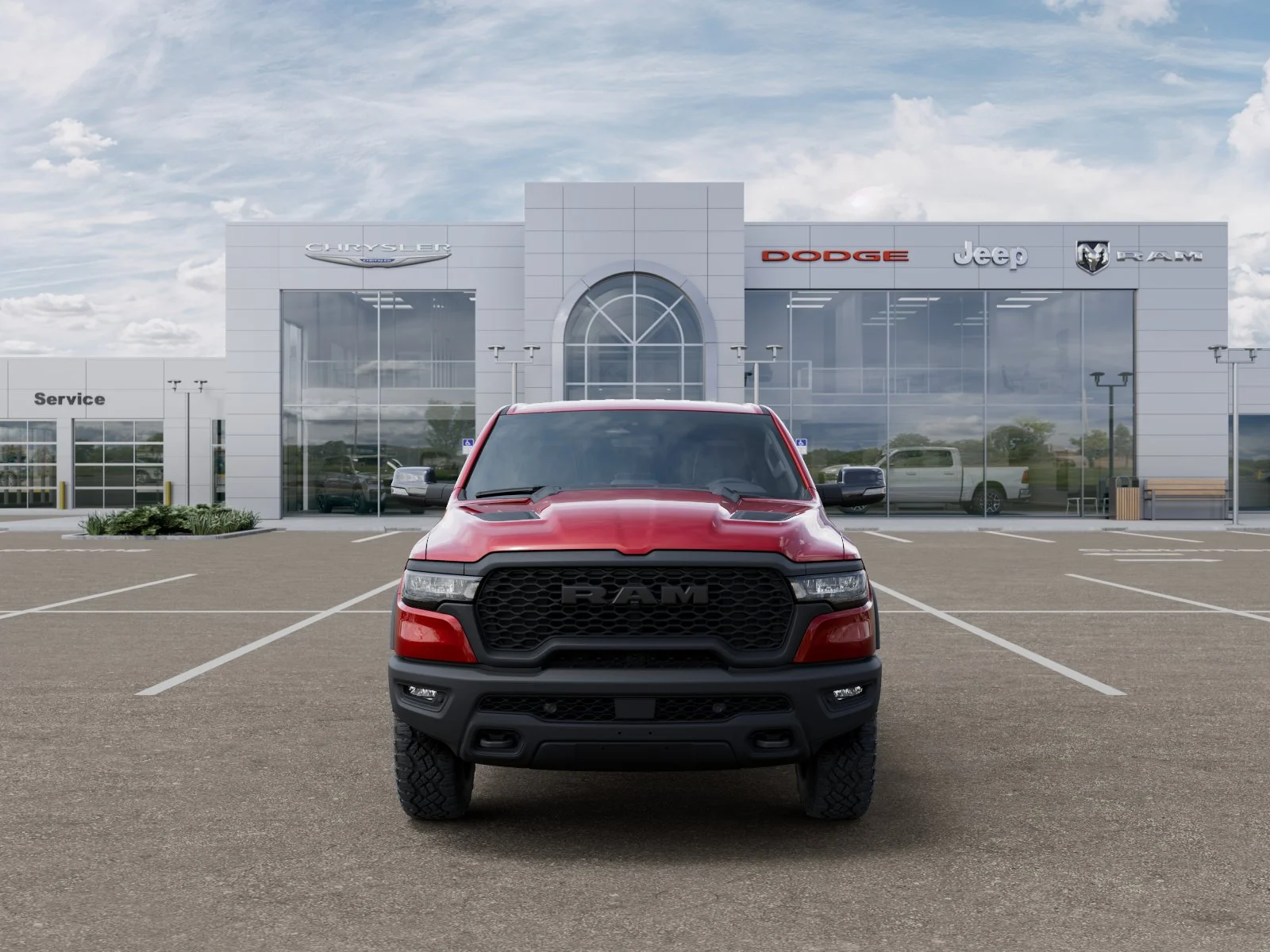 New 2027 Molten Red Pearlcoat RAM Rebel image 6
