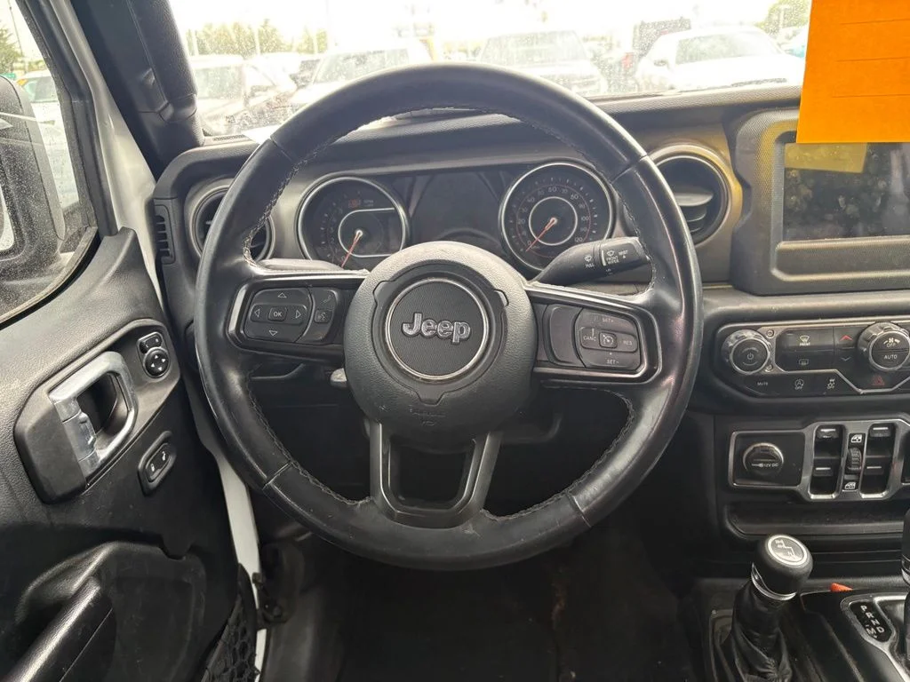 Used 2021 White Jeep Unlimited Sport S image 7