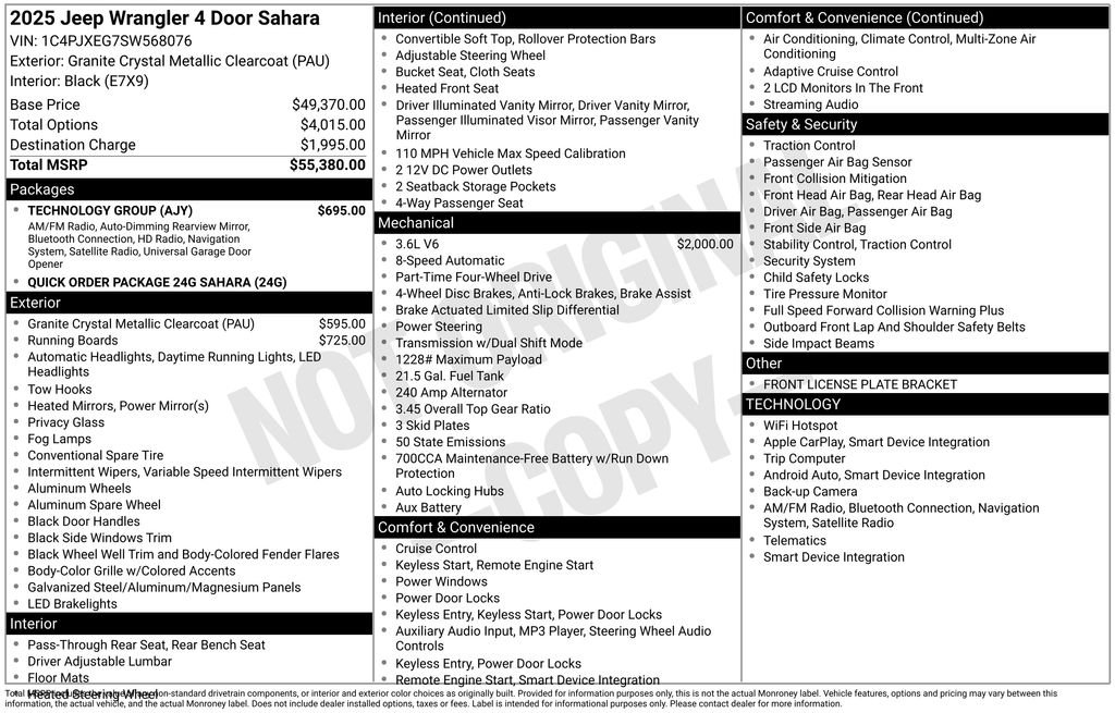 2025 Jeep Wrangler 4-Door Sahara - Photo 6