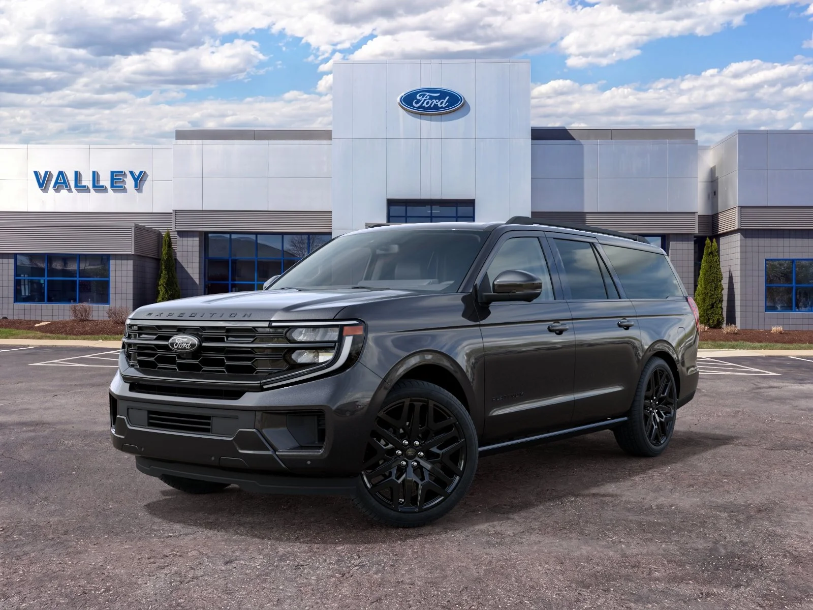 New 2027 Dark Matter Gray Metallic Ford MAX Platinum image 76
