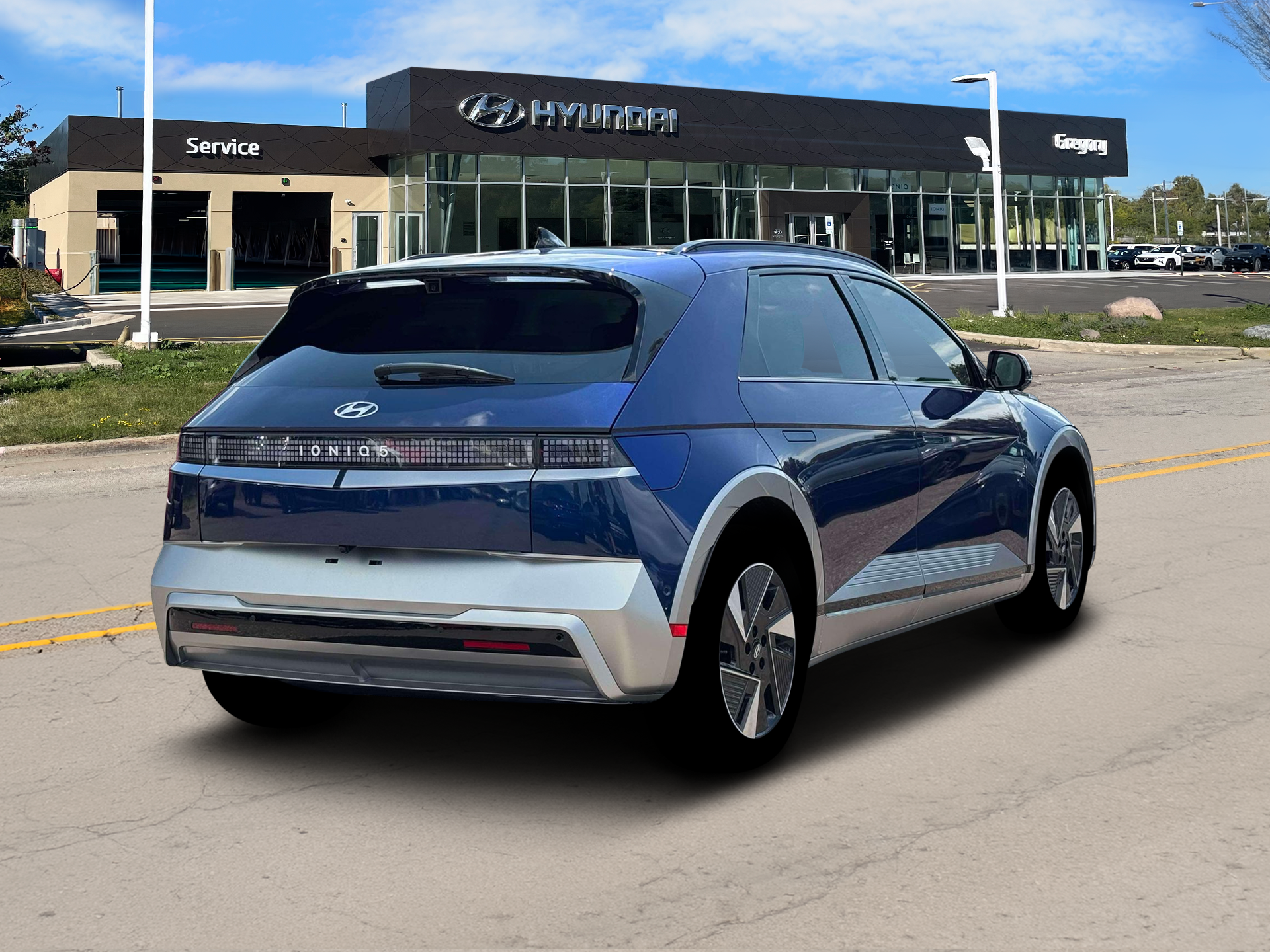 New 2026 Blue Hyundai Limited image 7
