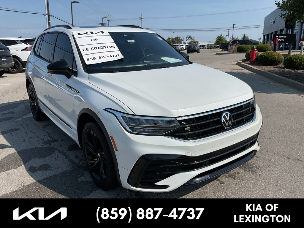 Used 2023 Opal White Pearl Volkswagen SE R-Line Black image 1